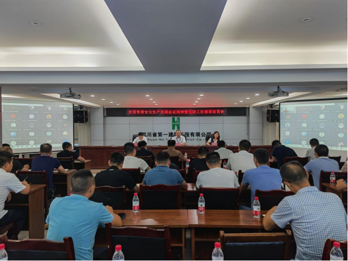 省国资委安全生产视频会议精神暨集团工作部署宣贯会