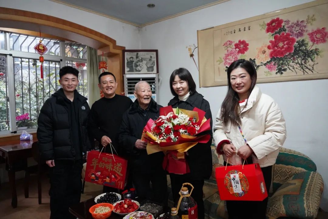 新春慰问送关怀 岁寒情深暖人心——公司开展春节走访慰问活动