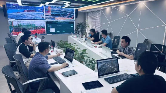 四川一建圆满完成智慧工地线上联合大巡查