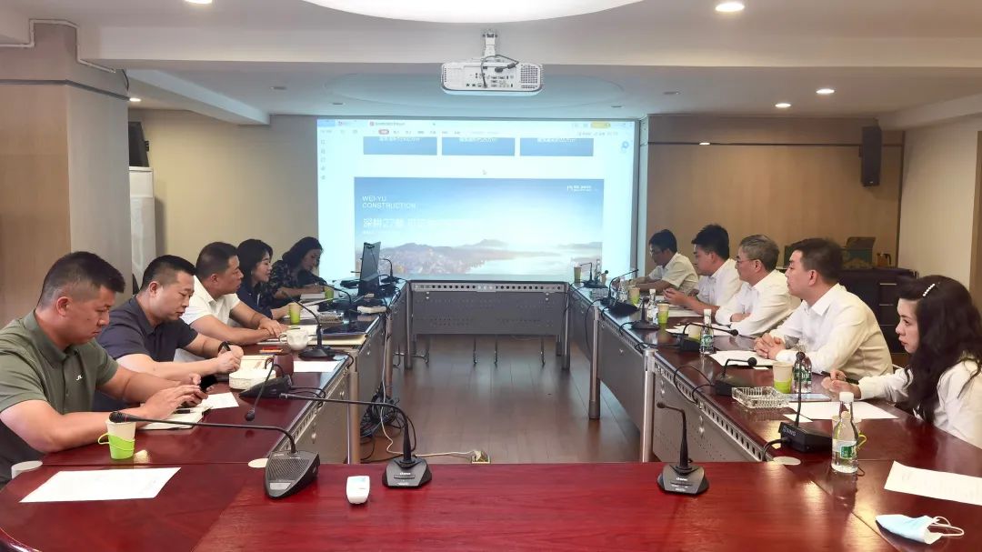 马洪力一行赴云南省同深圳市长麟投资有限公司董事长闫泰丞交流座谈