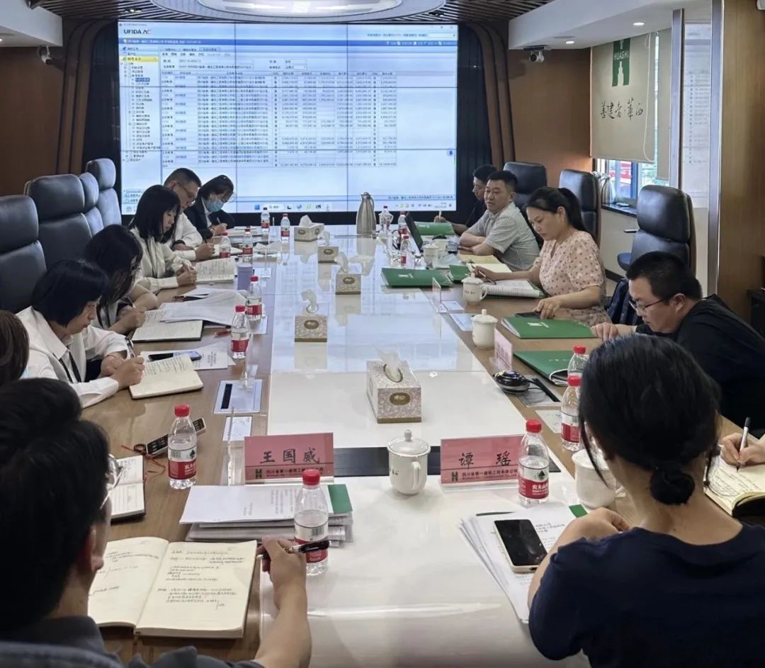集团财税管理中心到公司开展调研工作