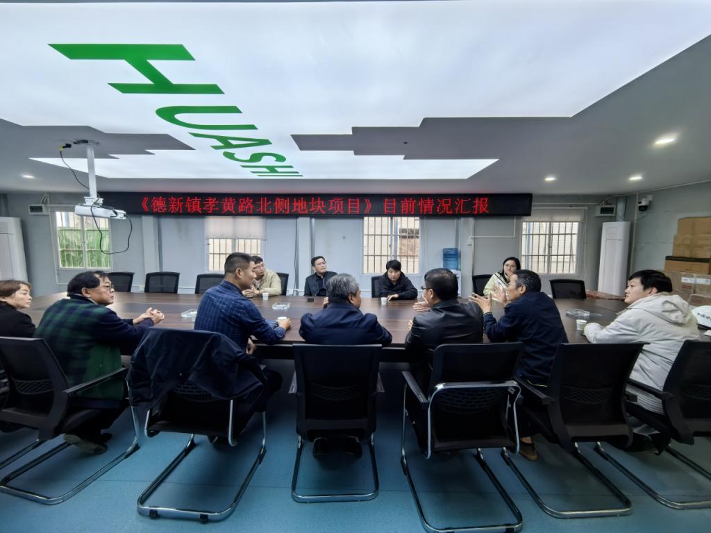 公司副总经理、总工程师倪伟一行前往德阳片区项目指导调研