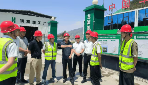 省国资委督导组前往龙滩箐隧道项目开展汛期安全督导检查