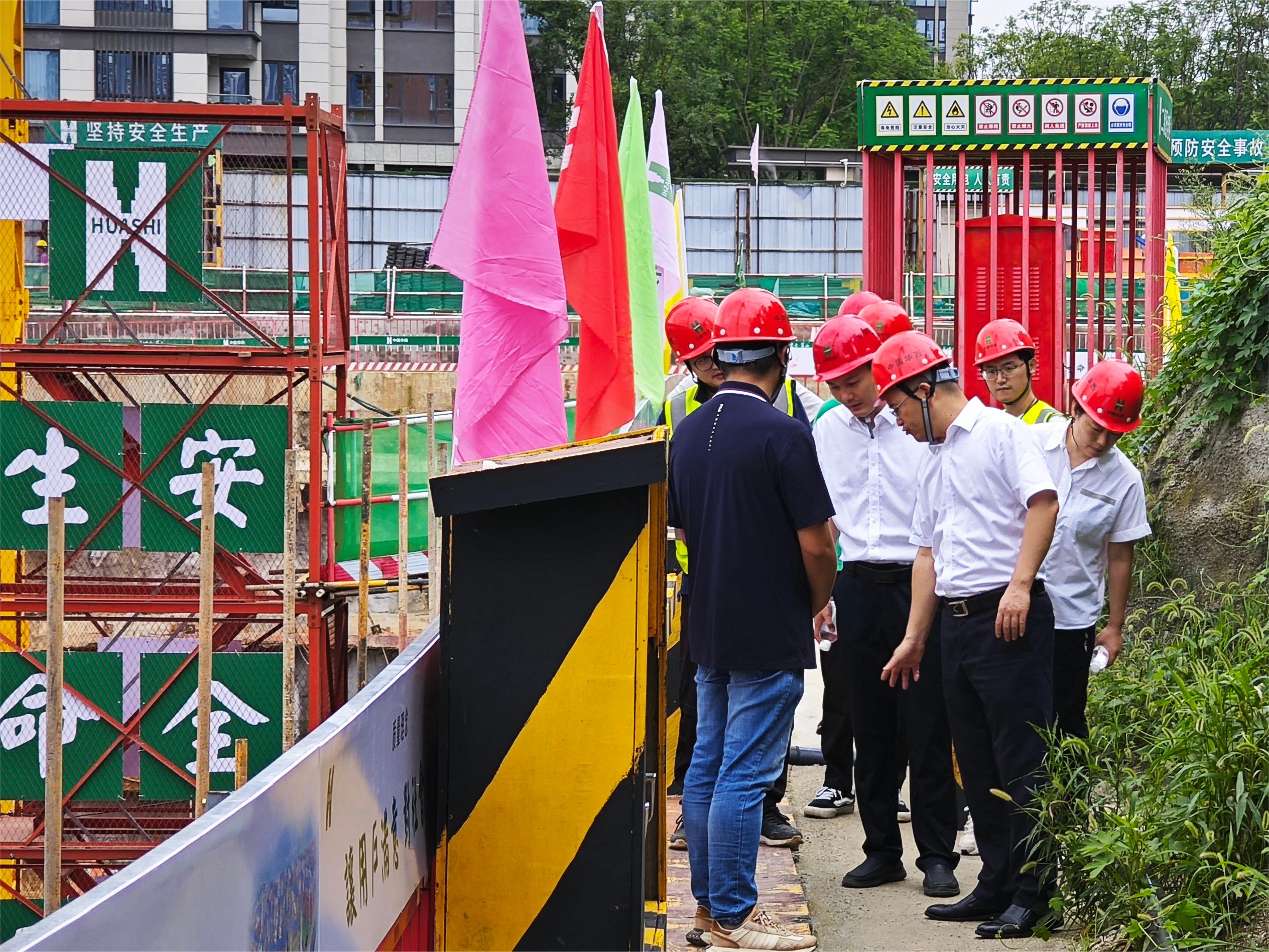 积极响应集团号召，落实落细管理措施——陈胜前往高庐·紫云台项目督导调研