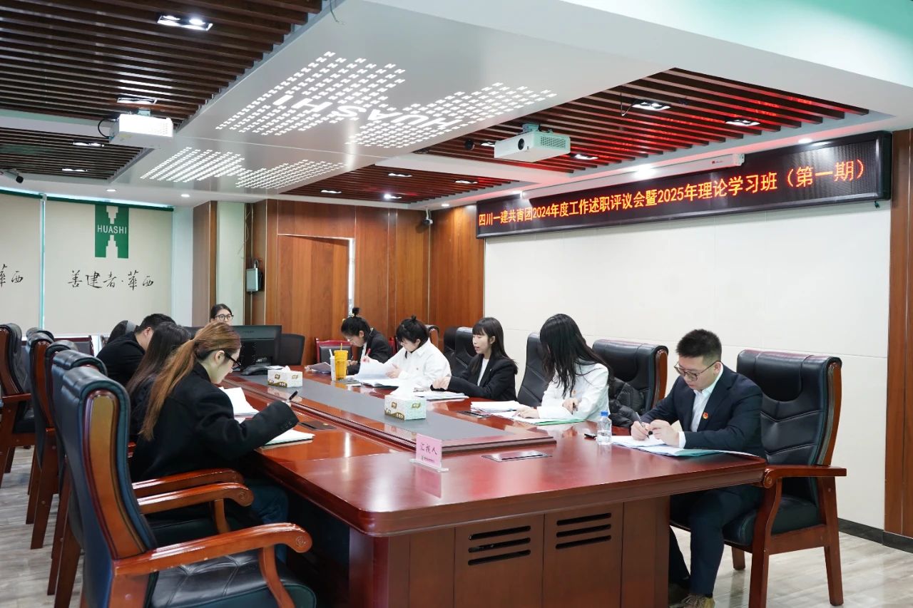 公司共青团召开2024年度工作述职评议会暨2025年理论学习班（第一期）