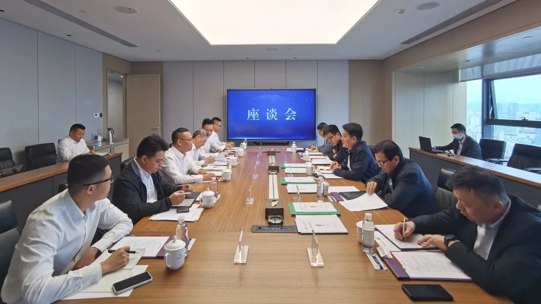 汪涛一行赴云南省同绿色城市更新集团党委书记、董事长刘文平交流座谈