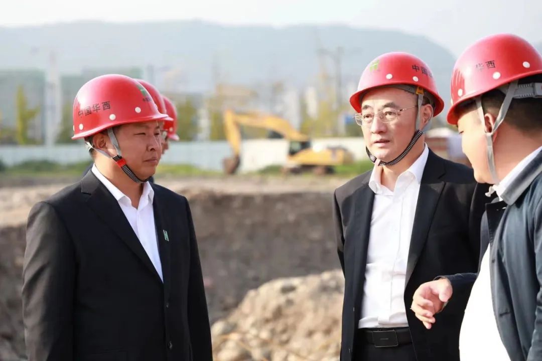 迅速部署！公司党委书记、董事长马洪力前往雅安片区项目再督导再督战