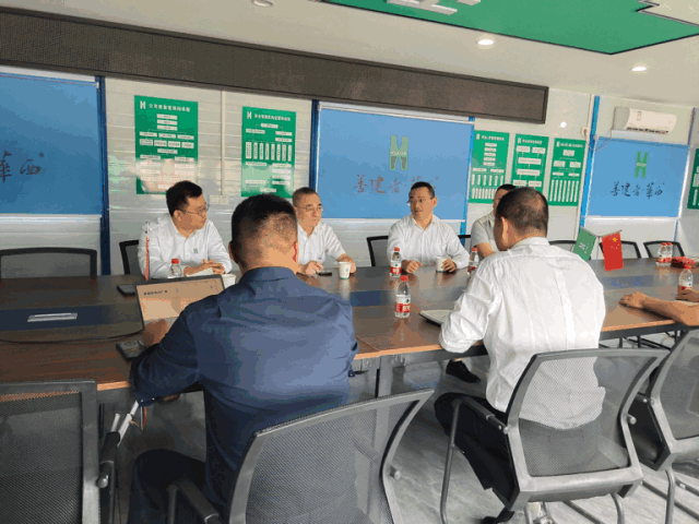马洪力深入重庆分公司遂宁市安居经济开发区项目调研指导