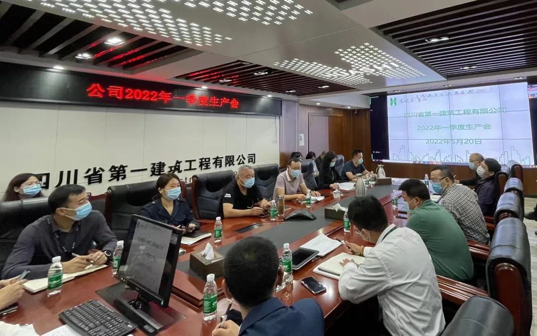 公司召开2022年第一季度生产会